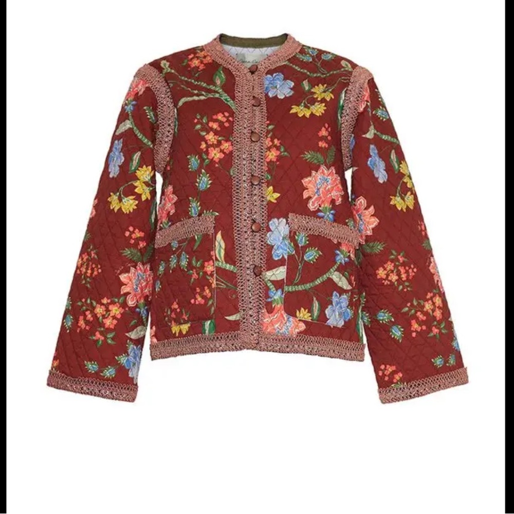 New Cara Cara Marissa Jacket in Ophelia Floral Moon